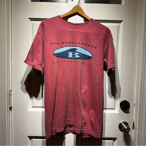 BEACHCOMBER Washed-Out Red Graphic Tee